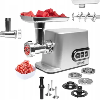 Kuchyňský mlýnek Mlýnek na maso Duronic MG301 stříbrný/šedý 3000 W