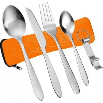 Příbor KEMPINGOVÉ PŘÍBORY CESTOVNÍ NŮŽ VIDLIČKA LŽÍCE SADA TURISTICKÁ