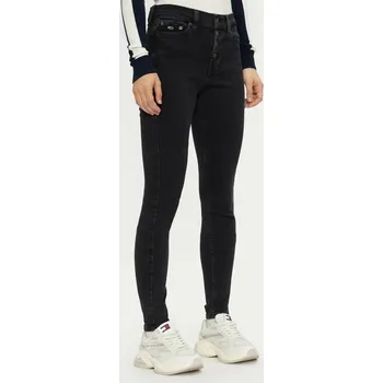 Dámské džíny Tommy Jeans dámské černé džíny 20007288-8720637248508