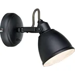 Markslöjd 105814 - Nástěnné svítidlo FJÄLLBACKA 1xE14/40W/230V černá 67054665