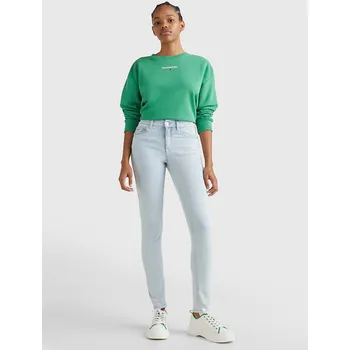 Dámské džíny Tommy Jeans dámské světle modré džíny NORA 20006689-1921908