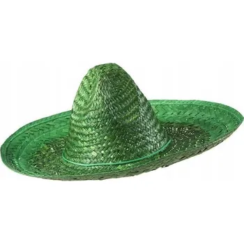Karnevalový doplněk Klobouk Widmann Sombrero 48 cm zelený