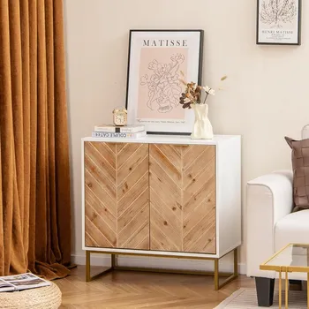 Komoda KREDENC MODERNÍ SKŘÍŇKA DO KAŽDÉHO INTERIÉRU S POLICÍ A DVÍŘKY