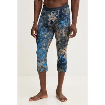 Dámské legíny Funkční legíny Peak Performance AOP zelená barva, G80590 78X, vel. XXL