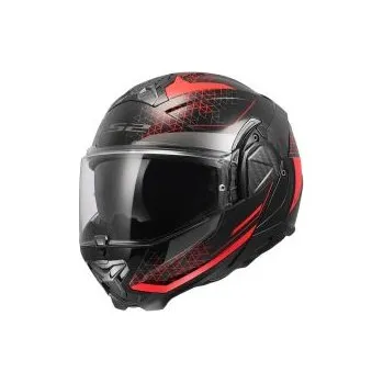 Helma na motorku Překlopná přilba LS2 FF910 Advant II Astral Red P/J - L(59-60)