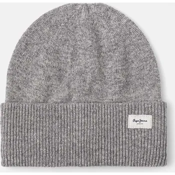 Čepice Pepe Jeans dámská šedá čepice 10003678-2142302