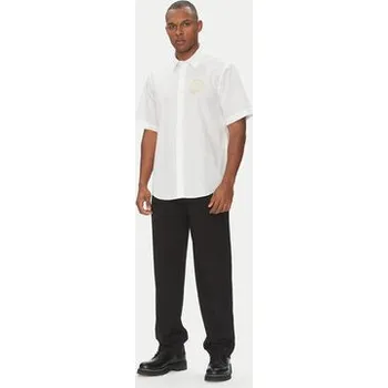 Pánská košile Versace Jeans Couture Košile 78GALY11 Bílá Regular Fit 58