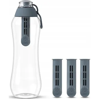 Láhev Filtrační láhev Dafi Soft 0,5 l stříbrná/šedá