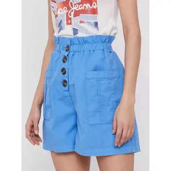 Dámské kraťasy Pepe Jeans dámské modré šortky Nell 20014668-8445108661043