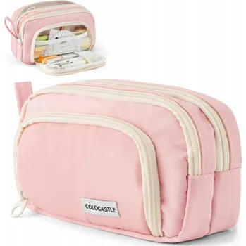 Penál Penál POUZDRO NA TUŽKY A ŠKOLNÍ POTŘEBY HEZKÉ RŮŽOVÉ