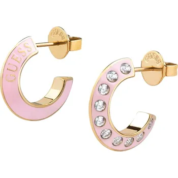 Náušnice Guess dámské zlatorůžové náušnice 10002459-7621826574730