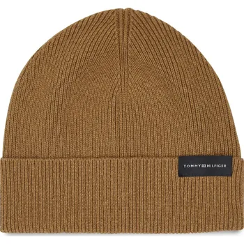 Čepice Tommy Hilfiger pánská béžová čepice 10001721-8720645293989
