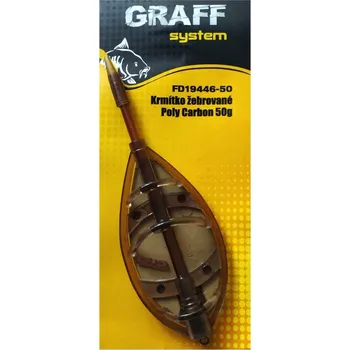 Graff Krmítko žebrované Polycarbon 50g