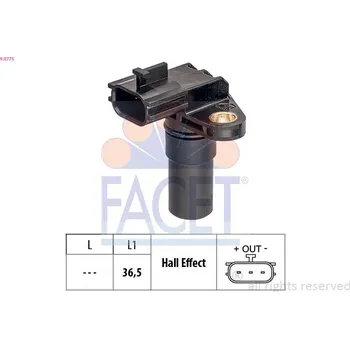 Motor automobilu Senzor, otáčky motoru FACET 9.0775