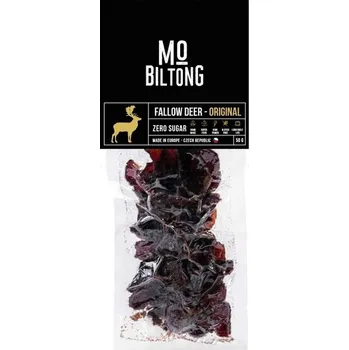 MO Jerky Sušené maso Dančí biltong - 50 g