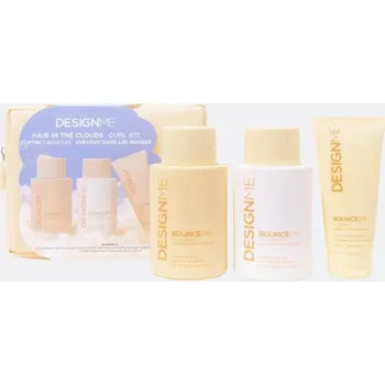 Šampon DESIGN.ME DESIGNME CURL KIT - Šampon 300 ml + kondicionér 300 ml + definující krém 90 ml BOUNCE.ME - pro kudrliny
