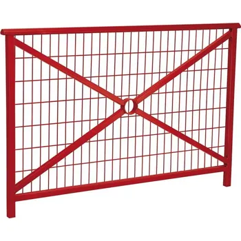 Zábradlí Procity Zábradlí Lisabon s madlem, délka 1500 mm, mřížka, barva vínová RAL3004