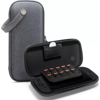 Obal na herní konzoli Pouzdro Spigen Pouch Klasden Nintendo Switch 2 šedé