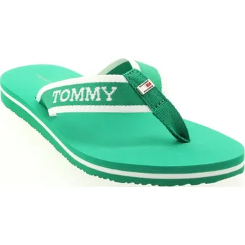 Dámské žabky Tommy Hilfiger dámské zelené žabky 30001091-2056128