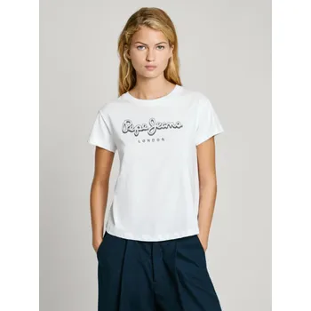 Dámské tričko Pepe Jeans dámské bílé tričko Gaia 20013970-8445866849240