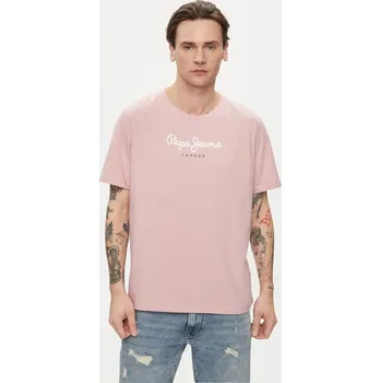 Pepe Jeans pánské růžové tričko 20016067-8445866443264
