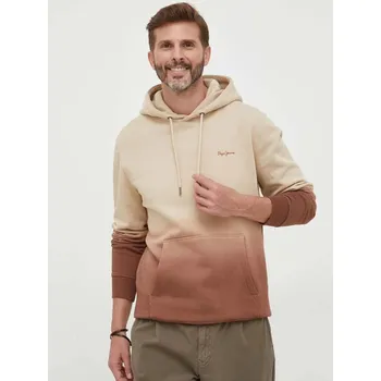 Pánská mikina Pepe Jeans pánská hnědá mikina 20015678-2021843