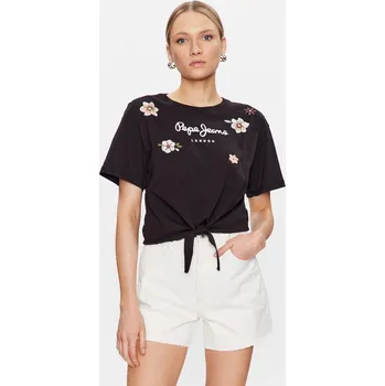 Dámské tričko Pepe Jeans dámské černé tričko 20013925-1959208