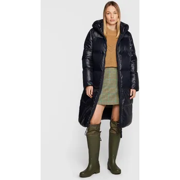 Dámský kabát Tommy Hilfiger dámský tmavě modrý kabát 20020328-1873719