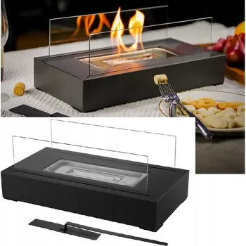 Biokrb VOLNĚ STOJÍCÍ BIOKRB DIXIE-28 NA BIOETHANOL – BEZ KOUŘE, DO OBÝVÁKU I NA TERASU