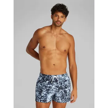 Pánské plavky Calvin Klein pánské modročerné plavky 20010669-8721107602899