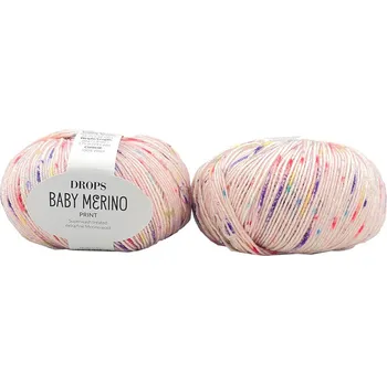 Příze Drops Baby Merino print 103 konfety
