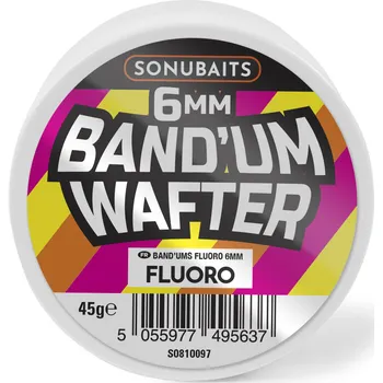 Boilies Sonubaits Wafters Band'Um Fluoro 45g 6mm