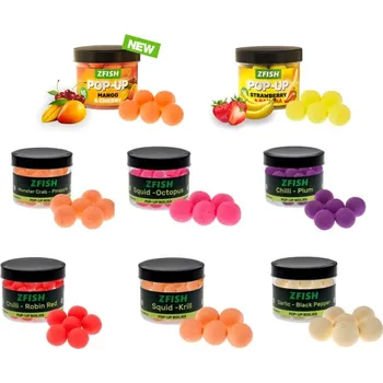 Boilies Zfish Pop-Up boilies 60g 16mm Squid-Octopus