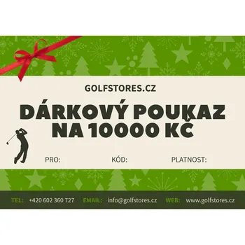 Vánoční poukaz v hodnotě 10000 Kč