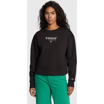 Dámská mikina Tommy Jeans dámská černá mikina 20005770-8720641230612