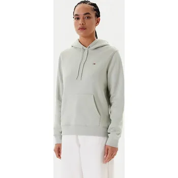 Dámská mikina Tommy Jeans dámská zelená mikina 99929713-8721185158691