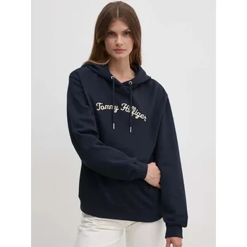 Dámská mikina Tommy Hilfiger dámská tmavě modrá mikina 20021918-2108490