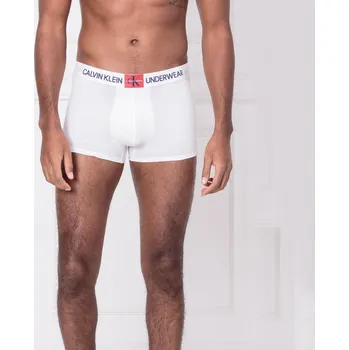 Pánské spodní prádlo Calvin Klein pánské bílé boxerky 20000310-8719113874782