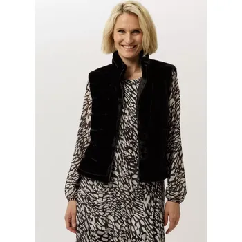 Dámská vesta FRANK WALDER dámská vesta černý kožíšek