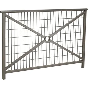 Zábradlí Zábradlí Lisabon s madlem, délka 1500 mm, mřížka, barva šedá Procity