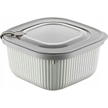 Dóza na potraviny Nádoba do MIKROVLNNÉ trouby 1,8 l na potraviny do MRAZÁKU s víkem, lunchbox