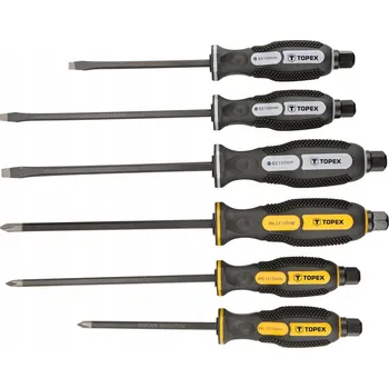 Dílna TOPEX Šroubováky úderové sada 6 ks