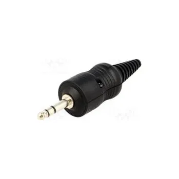 Audio kabel Zástrčka Jack 6,3mm stereo přímý Řada Jumbo 15mm