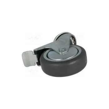 Pojezdové kolečko Pojezdové kolo Ø 75mm W 25mm H 100mm otočné s brzdou 60kg