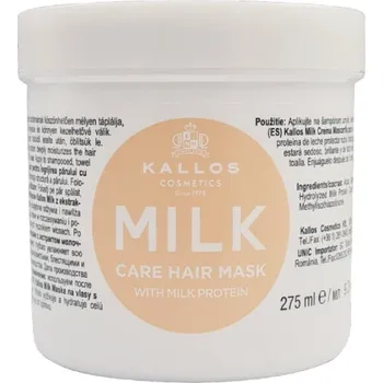 Vlasová regenerace Kallos KJMN Professional Milk maska s mléčnými proteiny 275 ml