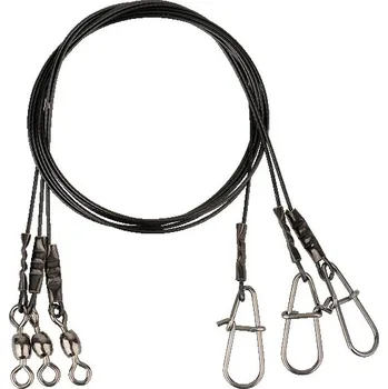 Savage Gear Lanko Black7 Trace 0,60mm 25kg 40cm 3ks