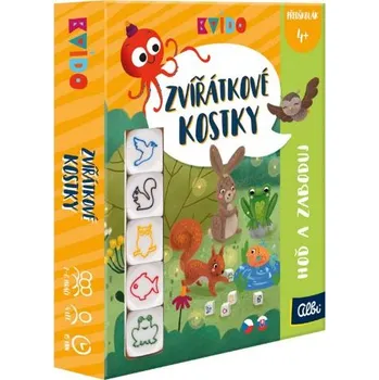 Desková hra Kvído - Zvířátkové kostky