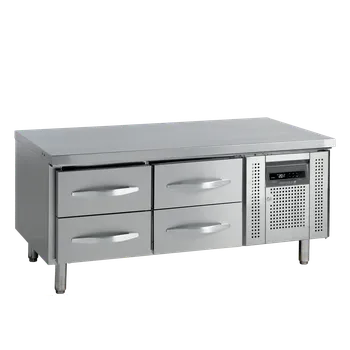 TEFCOLD Chladicí podestavba s 4 zásuvkami GN1/1, nerezová | UC 5240