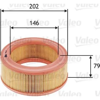 Vzduchový filtr Vzduchový filtr VALEO 585642