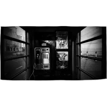 Osuška Sablio Ručník Telefonní budka - 50x100 cm